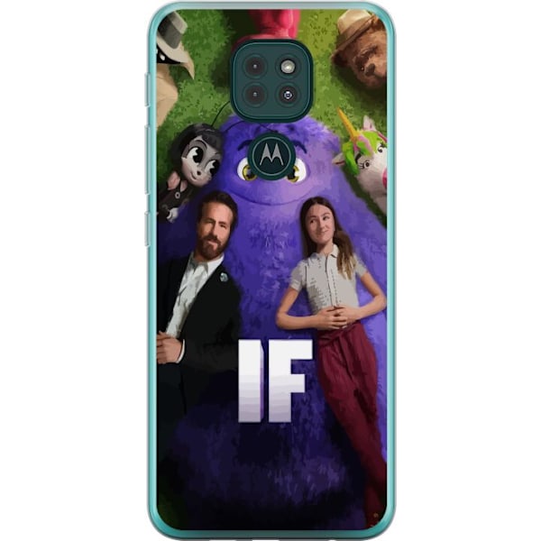 Motorola Moto G9 Play Läpinäkyvä kuori IF: Låtsaskompisar