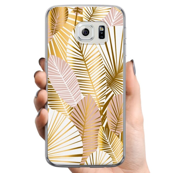 Samsung Galaxy S6 edge TPU Mobildeksel Gull