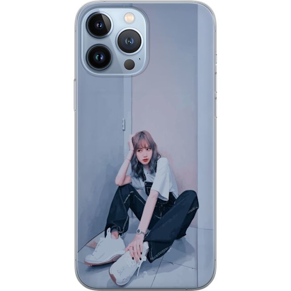 Apple iPhone 13 Pro Max Läpinäkyvä kuori Lisa from Blackpink – K-pop Style Icon