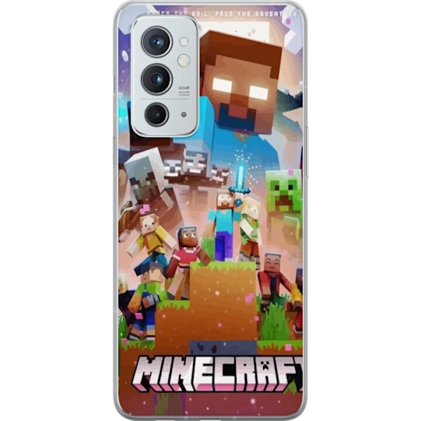 OnePlus 9RT 5G Läpinäkyvä kuori Minecraft