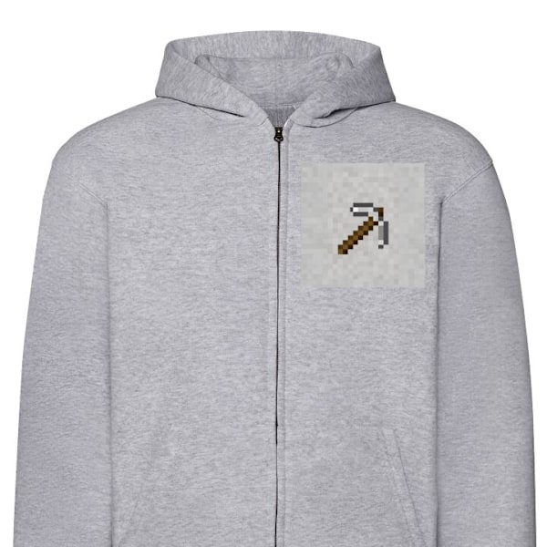 Zip-Hoodie til Børn | Hættetrøje med Lynlås Minecraft Vær