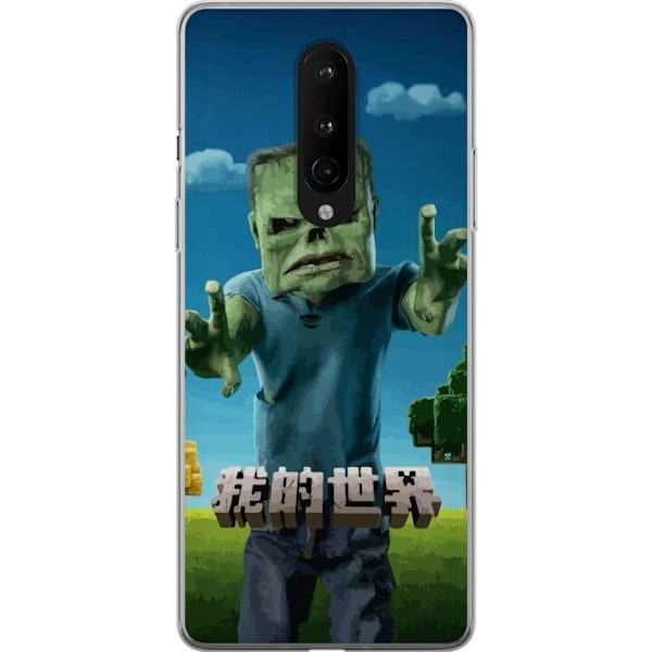 OnePlus 8 Läpinäkyvä kuori A Minecraft Movie