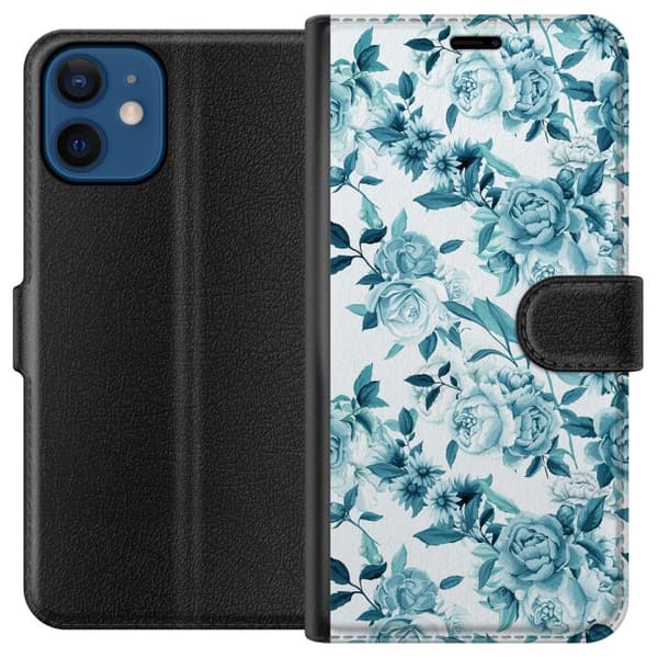 Kompatibelt Plånboksfodral till Apple iPhone 12 Blommor