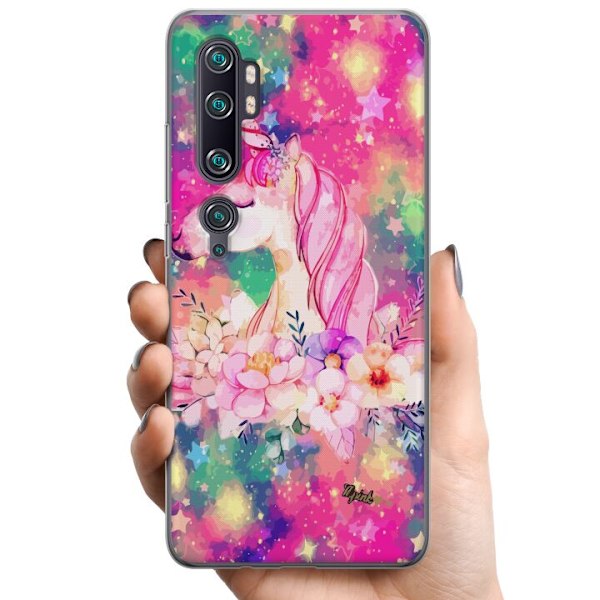 Xiaomi Mi Note 10 Pro TPU Mobildeksel Enhörning