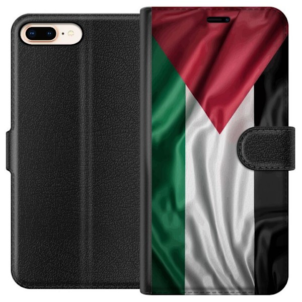 Apple iPhone 7 Plus Lompakkokotelo Palestiinan lippu – ikoni