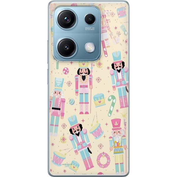 Kompatibelt Mobildeksel til Xiaomi Redmi Note 14S Jul rosa