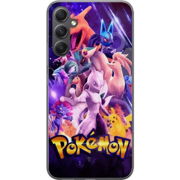 Samsung Galaxy A25 Genomskinligt Skal Pokémon