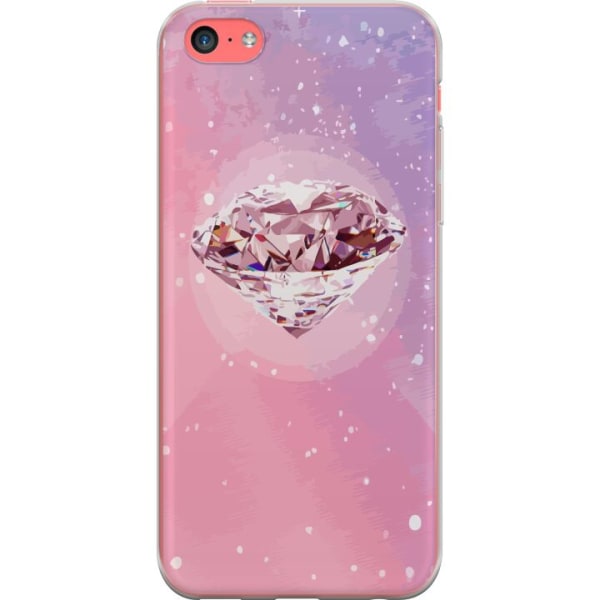 Apple iPhone 5c Gennemsigtig cover Glitter Diamant