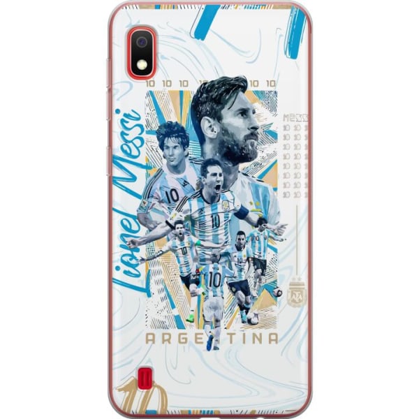 Samsung Galaxy A10 Gennemsigtig cover Lionel Messi