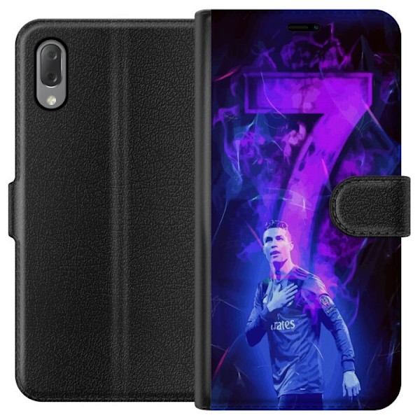 Sony Xperia L3 Lompakkokotelo Ronaldo 7 - Jalkapallolegenda To