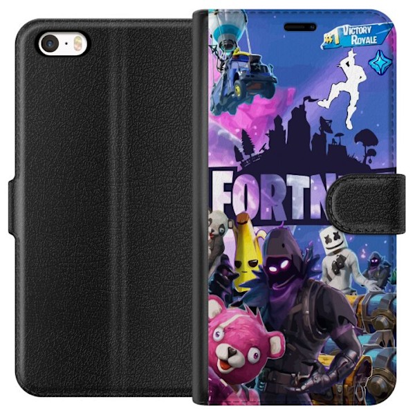 Apple iPhone 5 Lommeboketui Fortnite