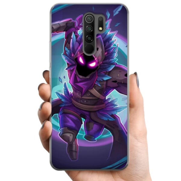 Xiaomi Redmi 9 TPU Matkapuhelimen kuori Fortnite Raven