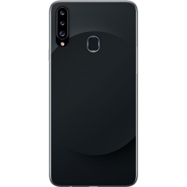 Kompatibel Mobilcover til Samsung Galaxy A20s Sort prik