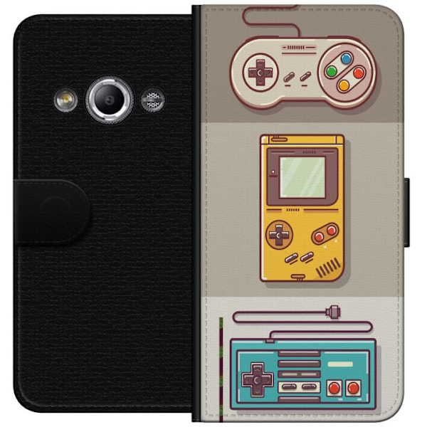 Samsung Galaxy Xcover 3 Tegnebogsetui Nintendo Retro