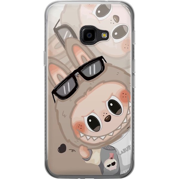 Samsung Galaxy Xcover 4 Läpinäkyvä kuori Labubu Rainbow Cha