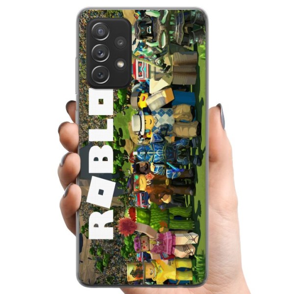 Samsung Galaxy A52 5G TPU Matkapuhelimen kuori Roblox