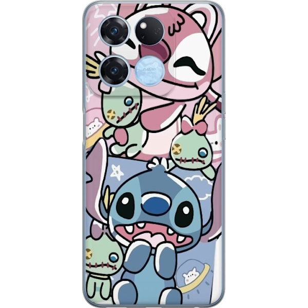 OnePlus Ace Racing Genomskinligt Skal Stitch