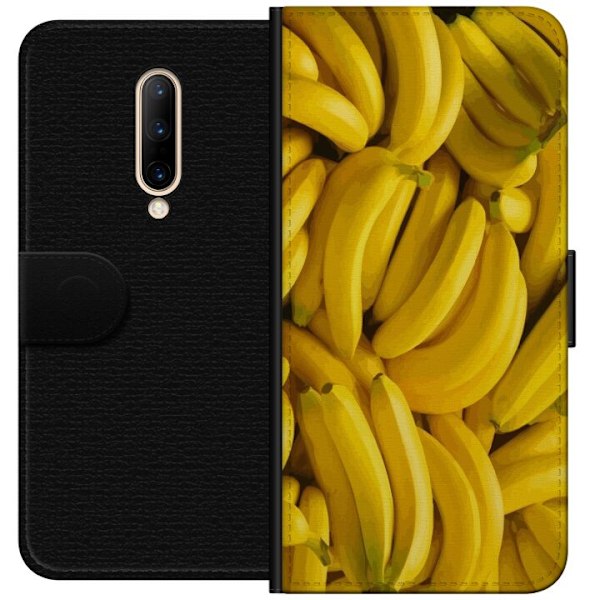 OnePlus 7 Pro Plånboksfodral Banana Pattern – lekfullt mön