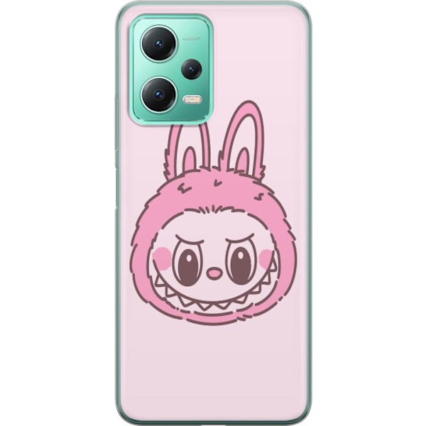 Xiaomi Redmi Note 12 Genomskinligt Skal Labubu Zodiac Bunny Edition