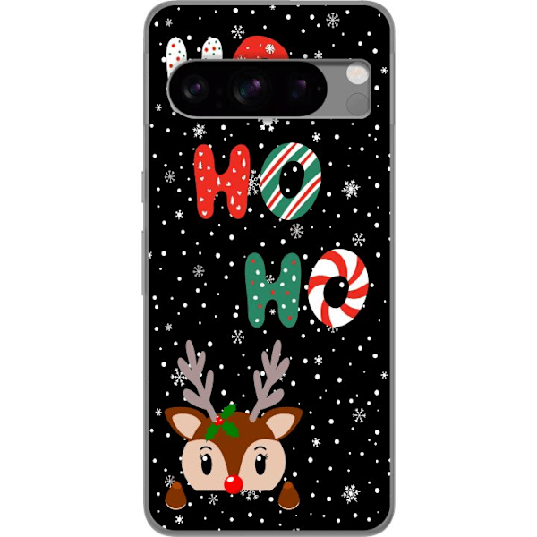 Google Pixel 8 Pro Gennemsigtig cover HO HO HO