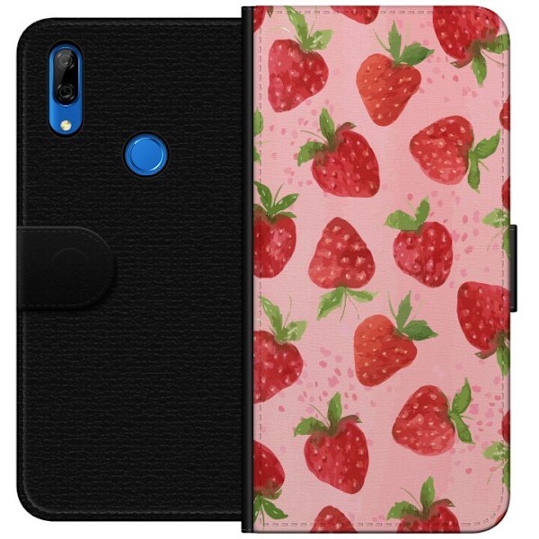 Huawei P Smart Z Plånboksfodral Strawberry Dreams – jordgub