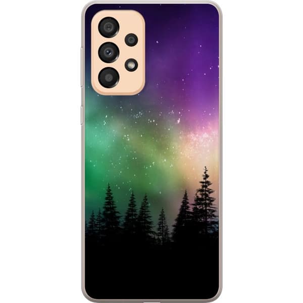 Kompatibelt Mobilskal till Samsung Galaxy A33 5G Northern Lights