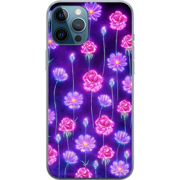 Kompatibelt Mobilskal till Apple iPhone 12 Pro Max Bloom Reverie Electric Petals