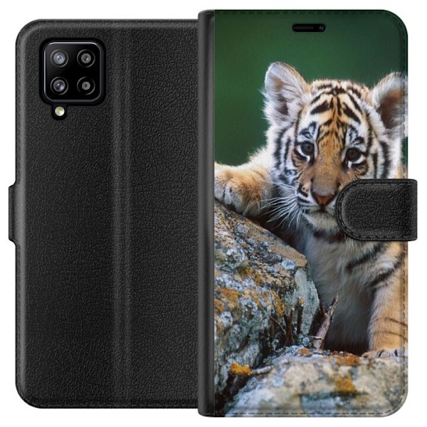 Samsung Galaxy A42 5G Plånboksfodral Tiger