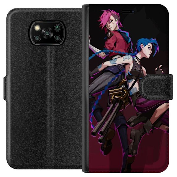 Xiaomi Poco X3 NFC Plånboksfodral Arcane, League of Legends