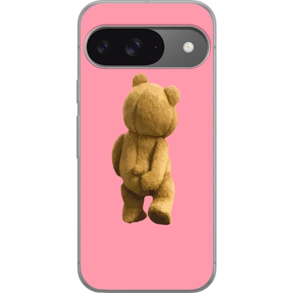 Google Pixel 9 Gennemsigtig cover Palm Angels Teddybjørn