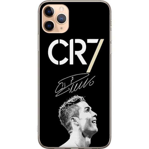 Apple iPhone 11 Pro Max Genomskinligt Skal CR7 Ronaldo