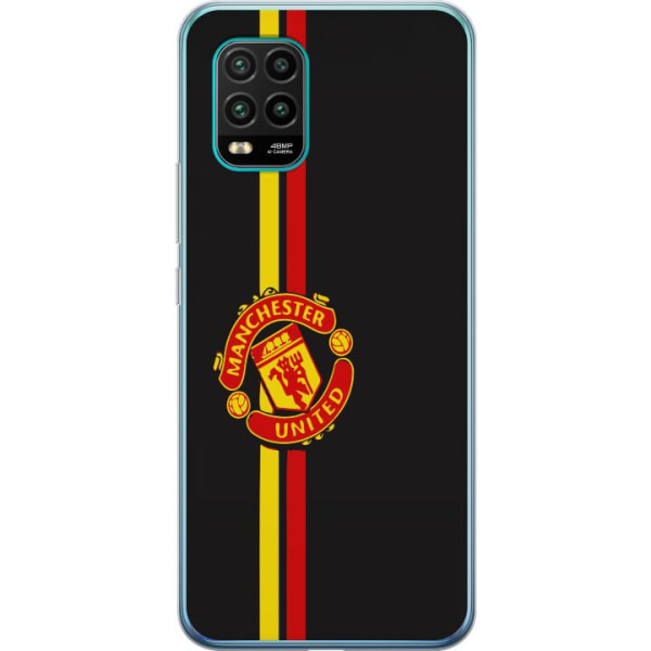 Xiaomi Mi 10 Lite 5G Gennemsigtig cover Manchester United F.C.