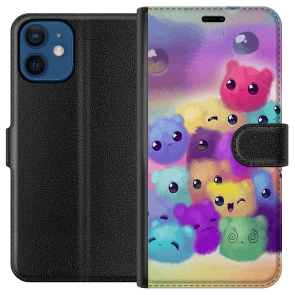 Kompatibelt Plånboksfodral till Apple iPhone 12 mini Unicorn Enhörning