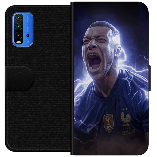 Xiaomi Redmi Note 9 4G Tegnebogsetui Kylian Mbappe