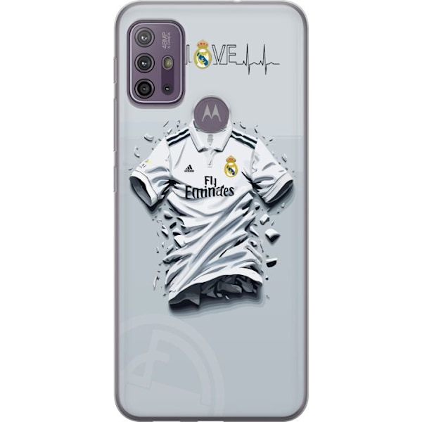 Motorola Moto G10 Gennemsigtig cover Real Madrid