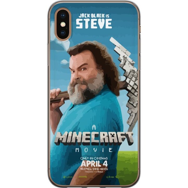 Apple iPhone X Genomskinligt Skal A Minecraft Movie