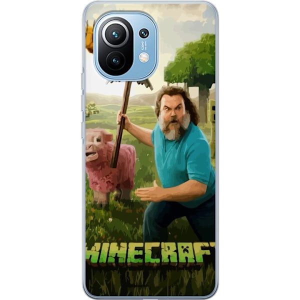 Xiaomi Mi 11 Läpinäkyvä kuori A Minecraft Movie