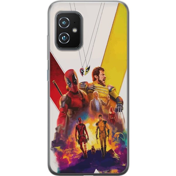 Asus Zenfone 8 Gennemsigtig cover Wolverine Deadpool