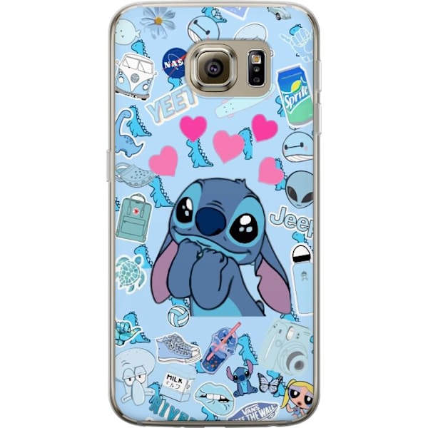 Samsung Galaxy S6 Gennemsigtig cover Stitch