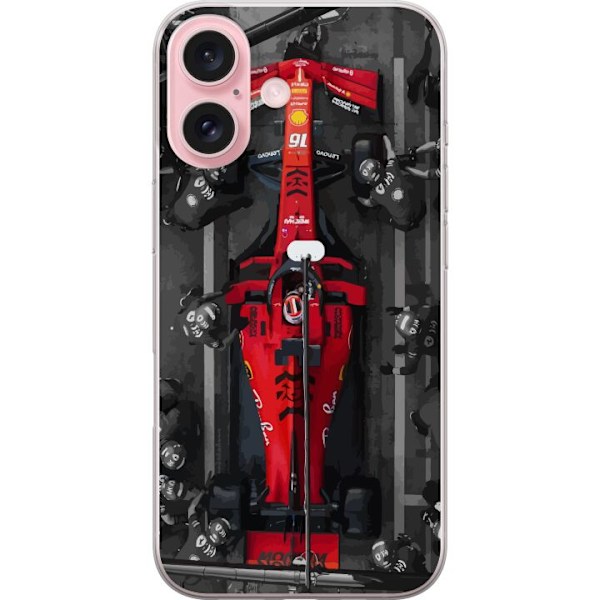 Apple iPhone 16 Läpinäkyvä kuori Formula 1