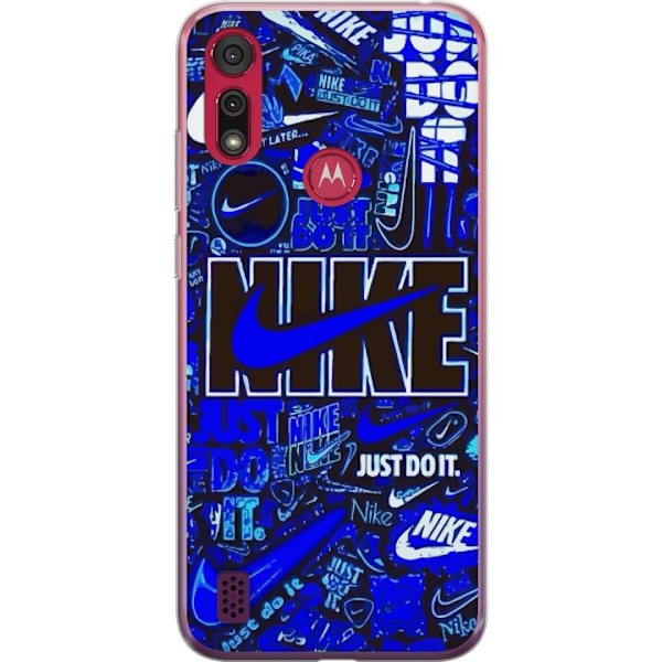 Motorola Moto E6s (2020) Läpinäkyvä kuori Nike