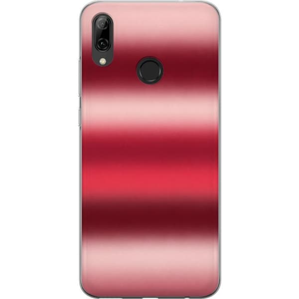 Kompatibelt Mobildeksel til Huawei P smart 2019 Vinrød gradient rød