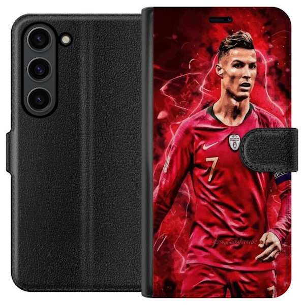Samsung Galaxy S24 Lompakkokotelo Ronaldon Taidot - CR7 Suunni