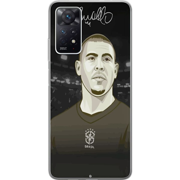 Xiaomi Redmi Note 11 Pro 5G Genomskinligt Skal Ronaldo Nazario