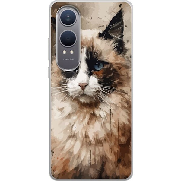 OnePlus Nord CE4 Lite Läpinäkyvä kuori Ragdoll