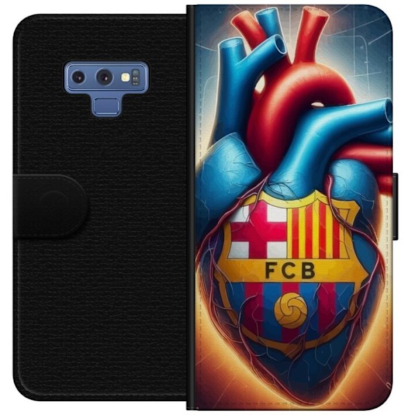 Samsung Galaxy Note9 Lommeboketui FCB Hjerte