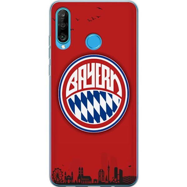 Huawei P30 lite Gjennomsiktig deksel FC Bayern München