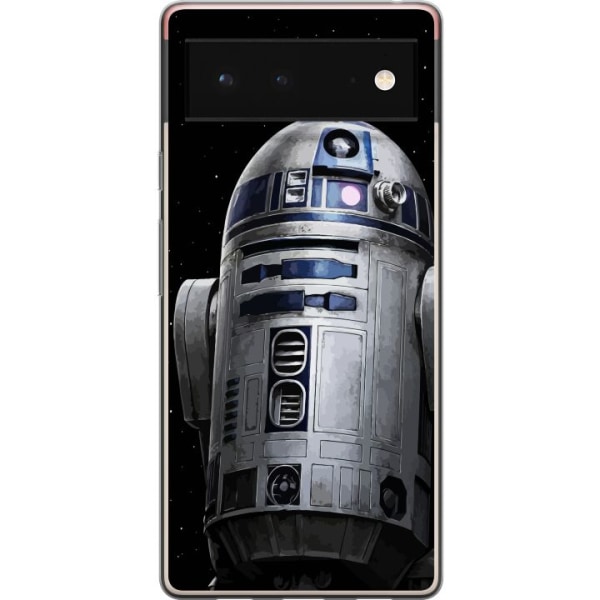 Google Pixel 6 Genomskinligt Skal R2D2 Star Wars