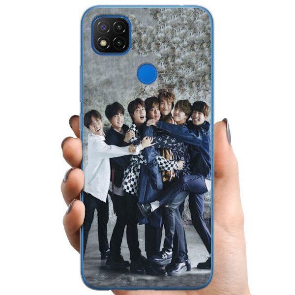 Xiaomi Redmi 9C NFC TPU Matkapuhelimen kuori K-POP BTS