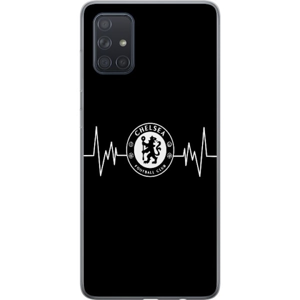 Samsung Galaxy A71 Gennemsigtig cover Chelsea F.C.